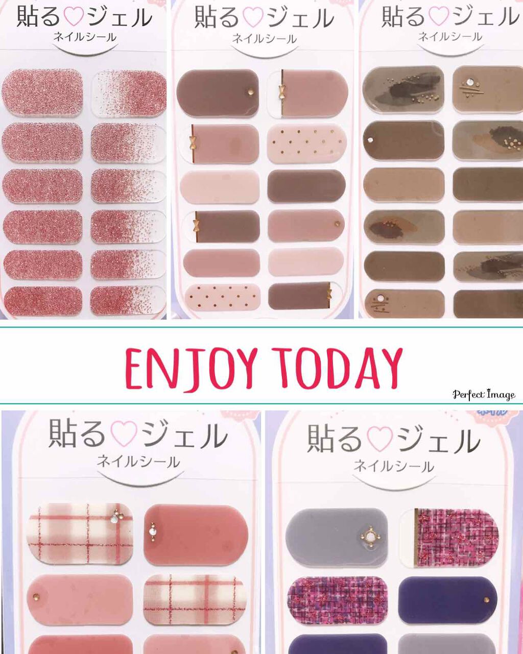 ネイルシール/セリア/ネイルシールを使ったクチコミ（2枚目）