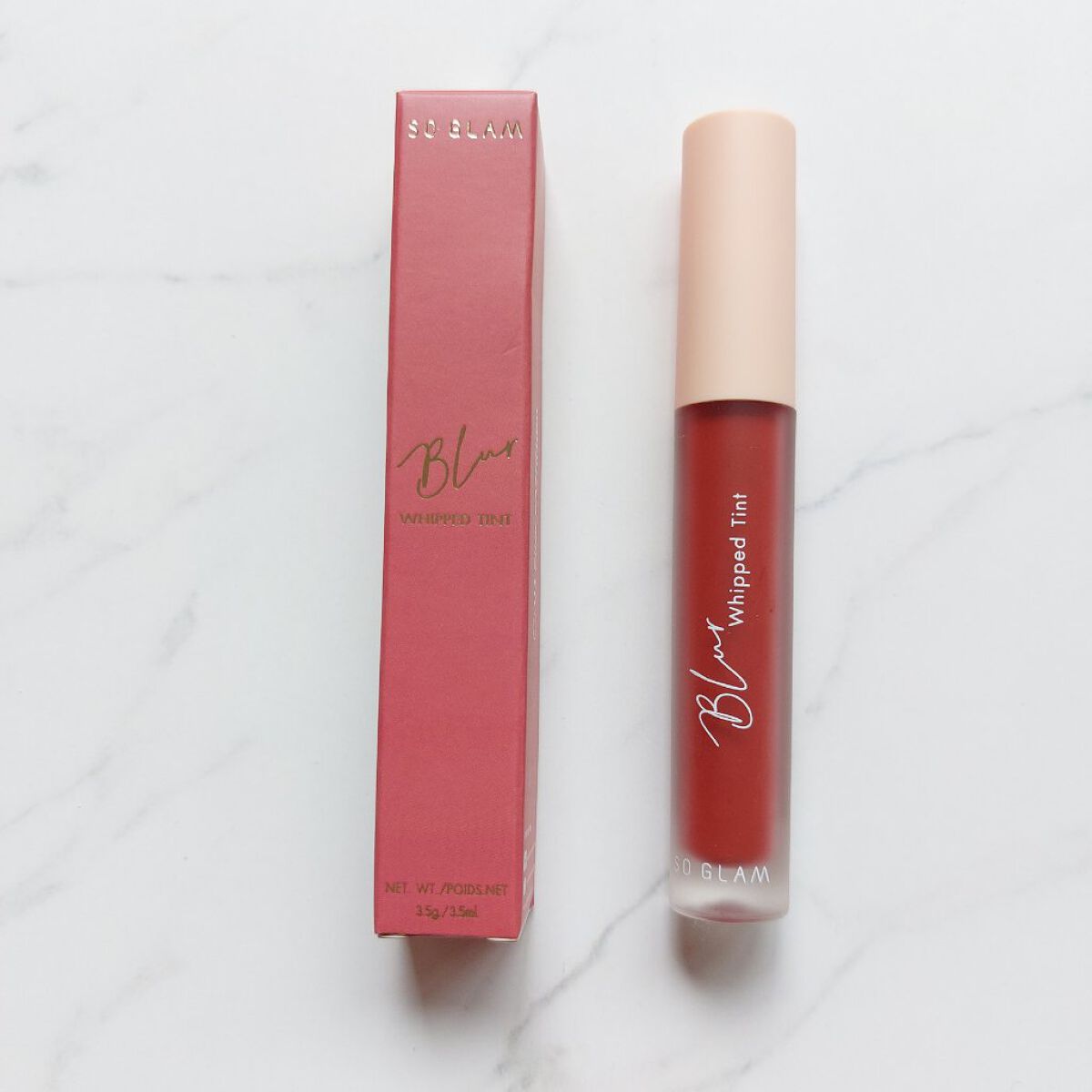 ブラーホイップド リップティント /SO GLAM/リップティントを使ったクチコミ（1枚目）