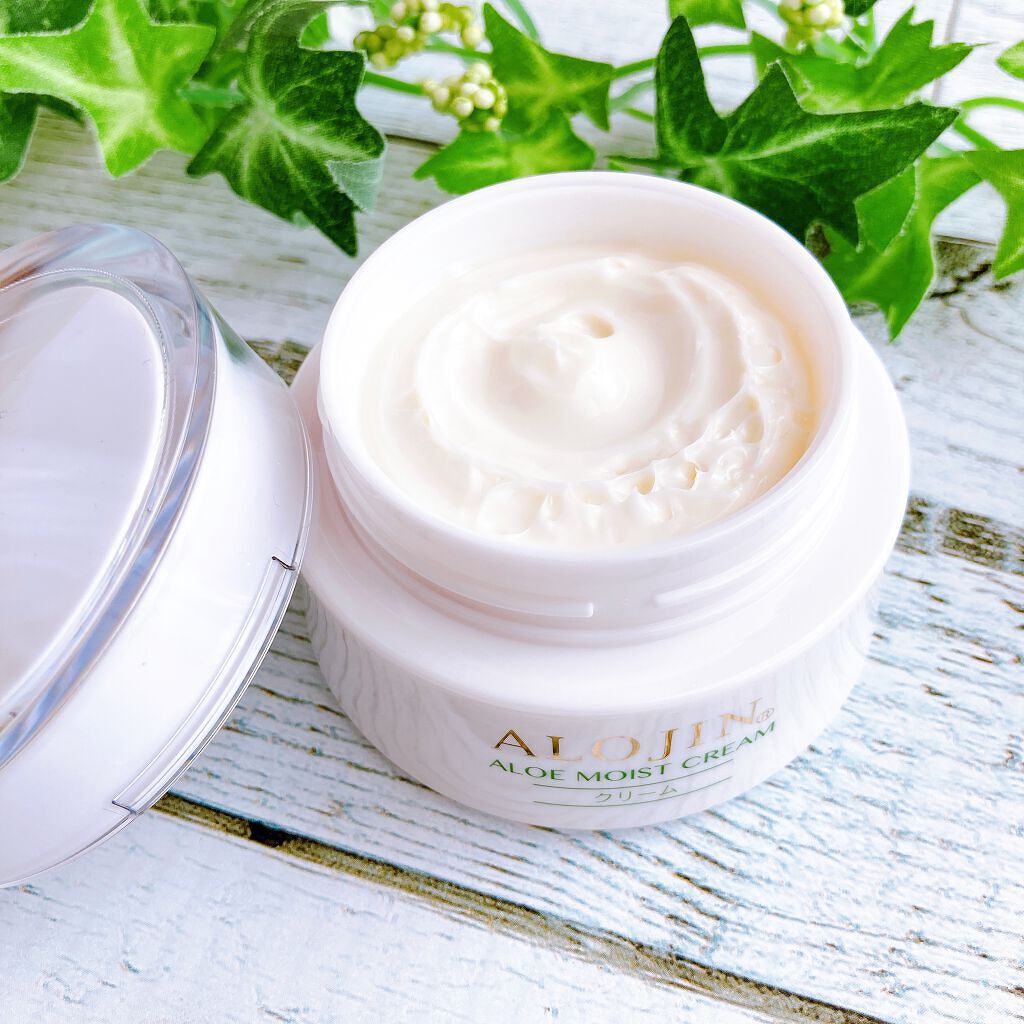 アロエモイストクリーム/アロジン/フェイスクリームを使ったクチコミ（1枚目）