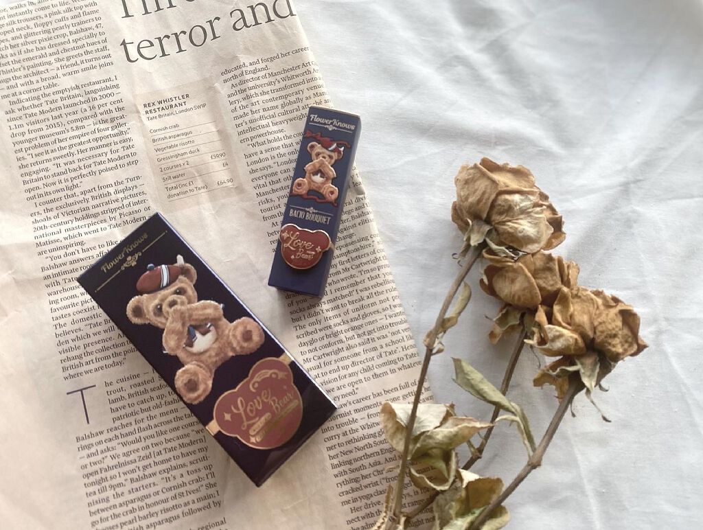 Love Bear マットリップスティック/FlowerKnows/口紅を使ったクチコミ(2枚目)