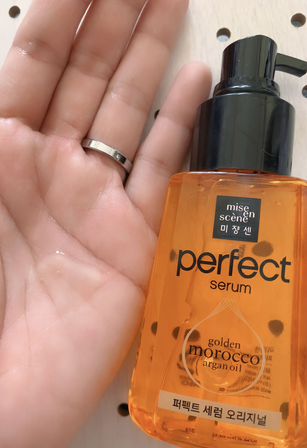 パーフェクトココウォーターセラム/miseenscene/ヘアオイルを使ったクチコミ（3枚目）