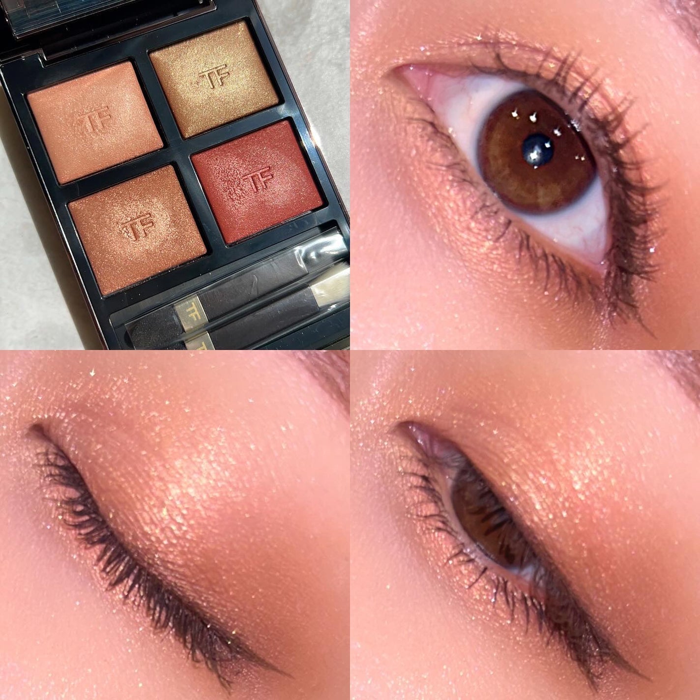 アイ カラー クォード/TOM FORD BEAUTY/アイシャドウパレットを使ったクチコミ(6枚目)