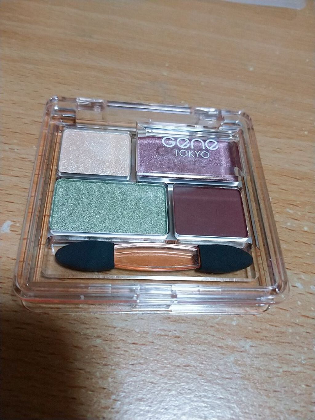 リラクシーアイシャドウ/GENE TOKYO/アイシャドウパレットを使ったクチコミ(2枚目)