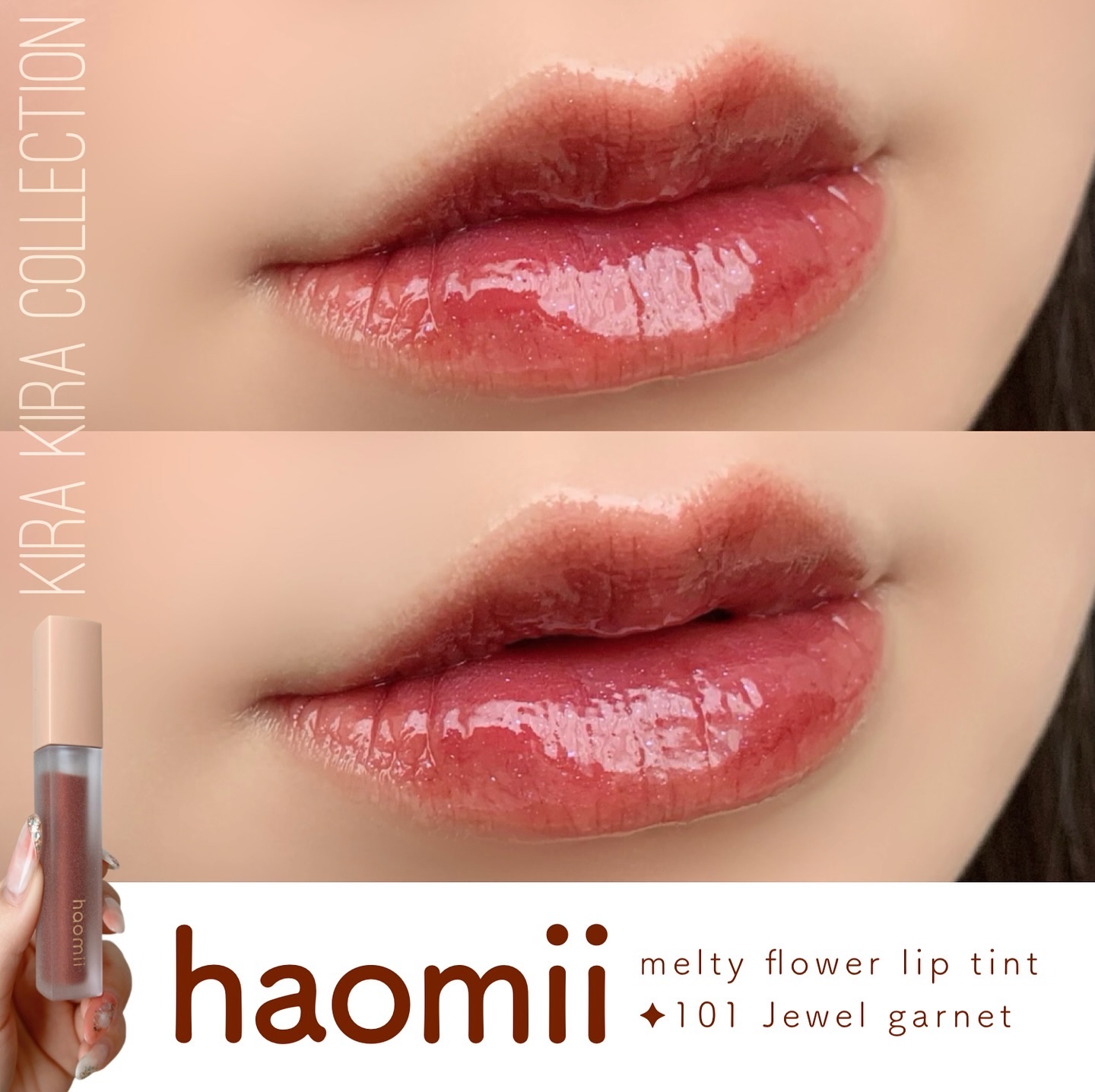 Melty flower lip tint/haomii/口紅を使ったクチコミ（1枚目）