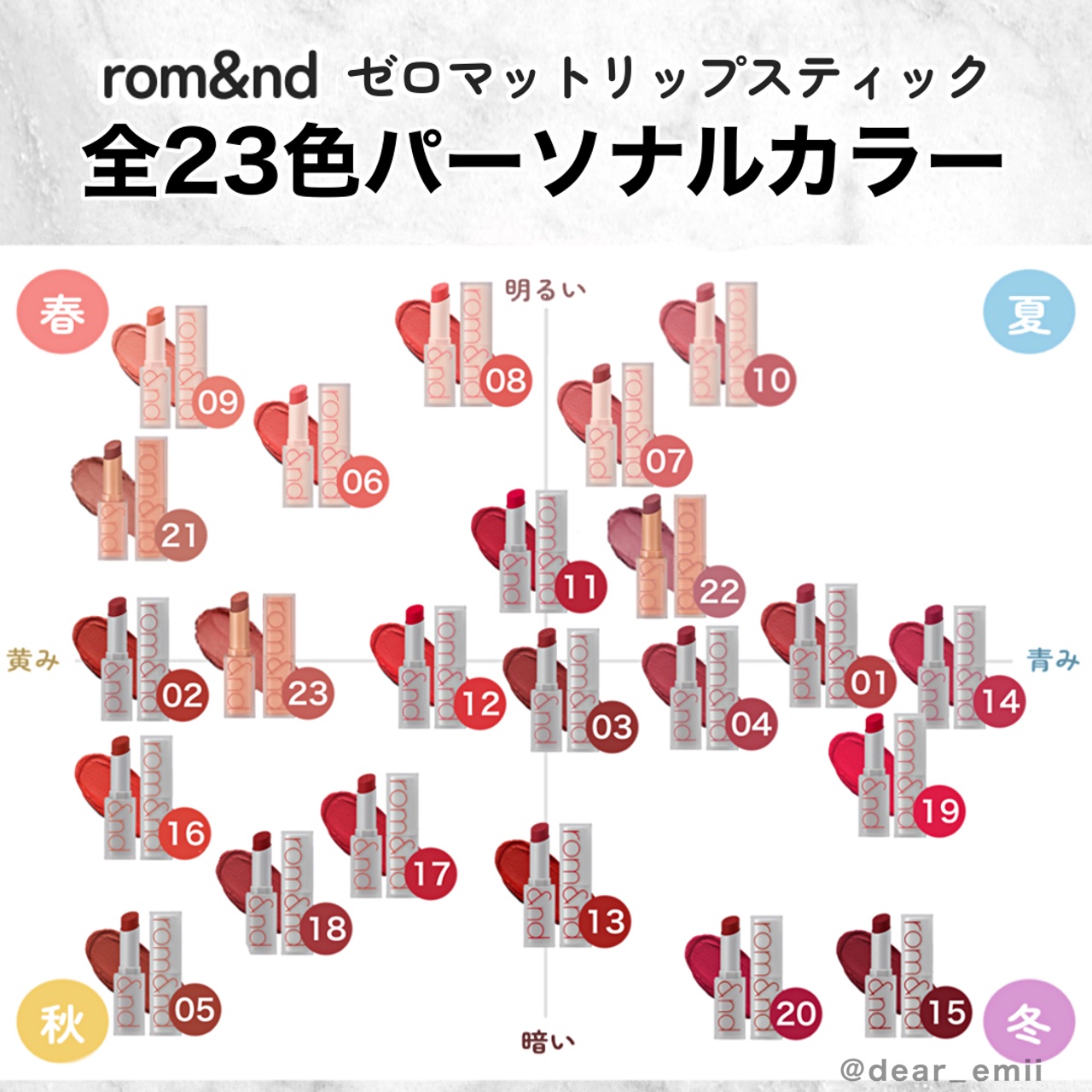 ゼロマットリップスティック/rom&nd/口紅を使ったクチコミ（2枚目）