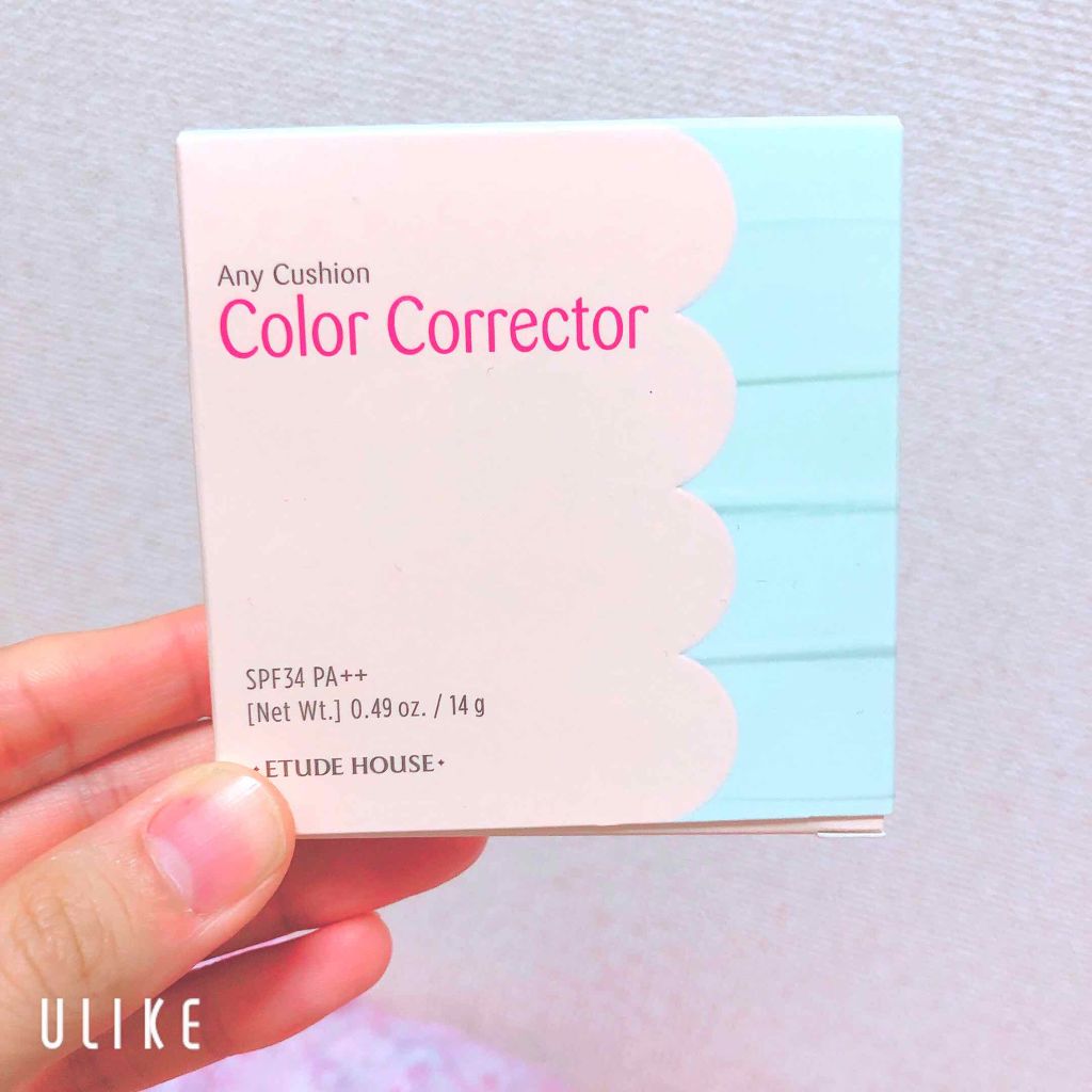 エニークッション カラーコレクター/ETUDE/化粧下地を使ったクチコミ（1枚目）