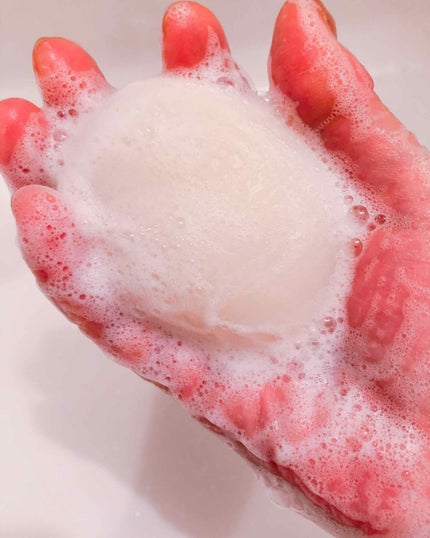 米麹まるごとねり込んだ洗顔石けん/ペリカン石鹸/洗顔石鹸を使ったクチコミ(2枚目)