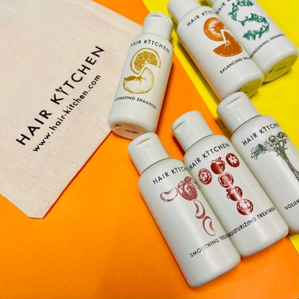 hairkitchen ホームケア ミニボトルセット/HAIR KITCHEN/サロンシャンプーを使ったクチコミ(10枚目)
