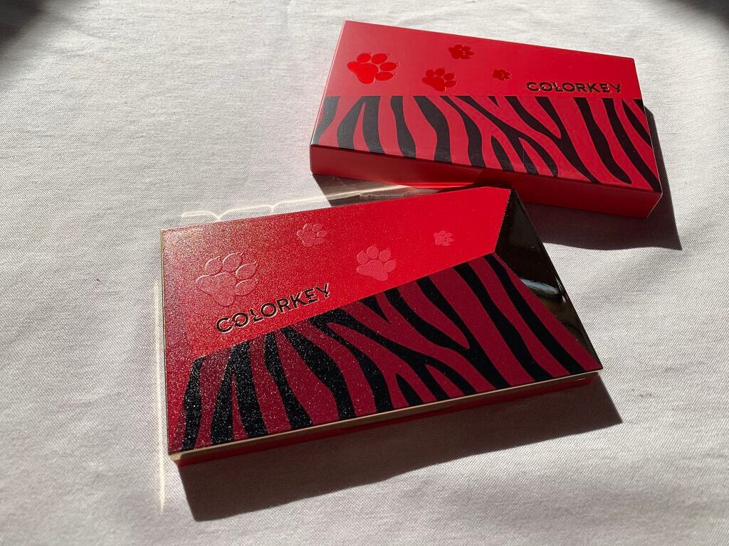 トラ十色アイシャドウパレット/COLORKEY/アイシャドウパレットを使ったクチコミ(7枚目)