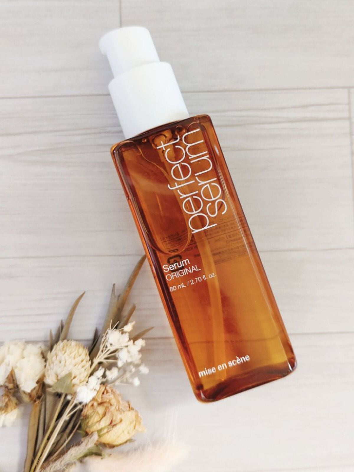 パーフェクトセラム オリジナルセラム/miseenscene/アウトバストリートメントを使ったクチコミ(2枚目)