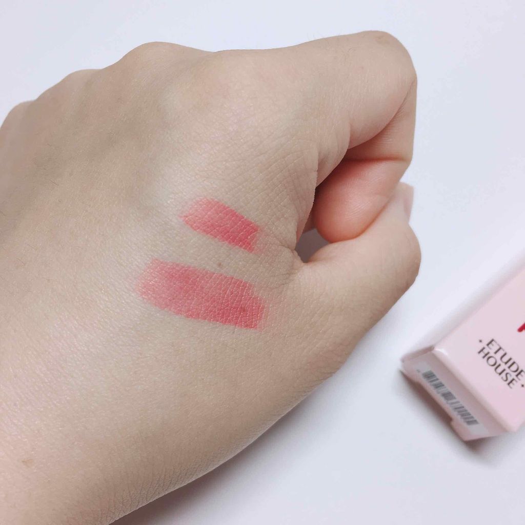 カラフルビビッドティント/ETUDE/口紅を使ったクチコミ(3枚目)