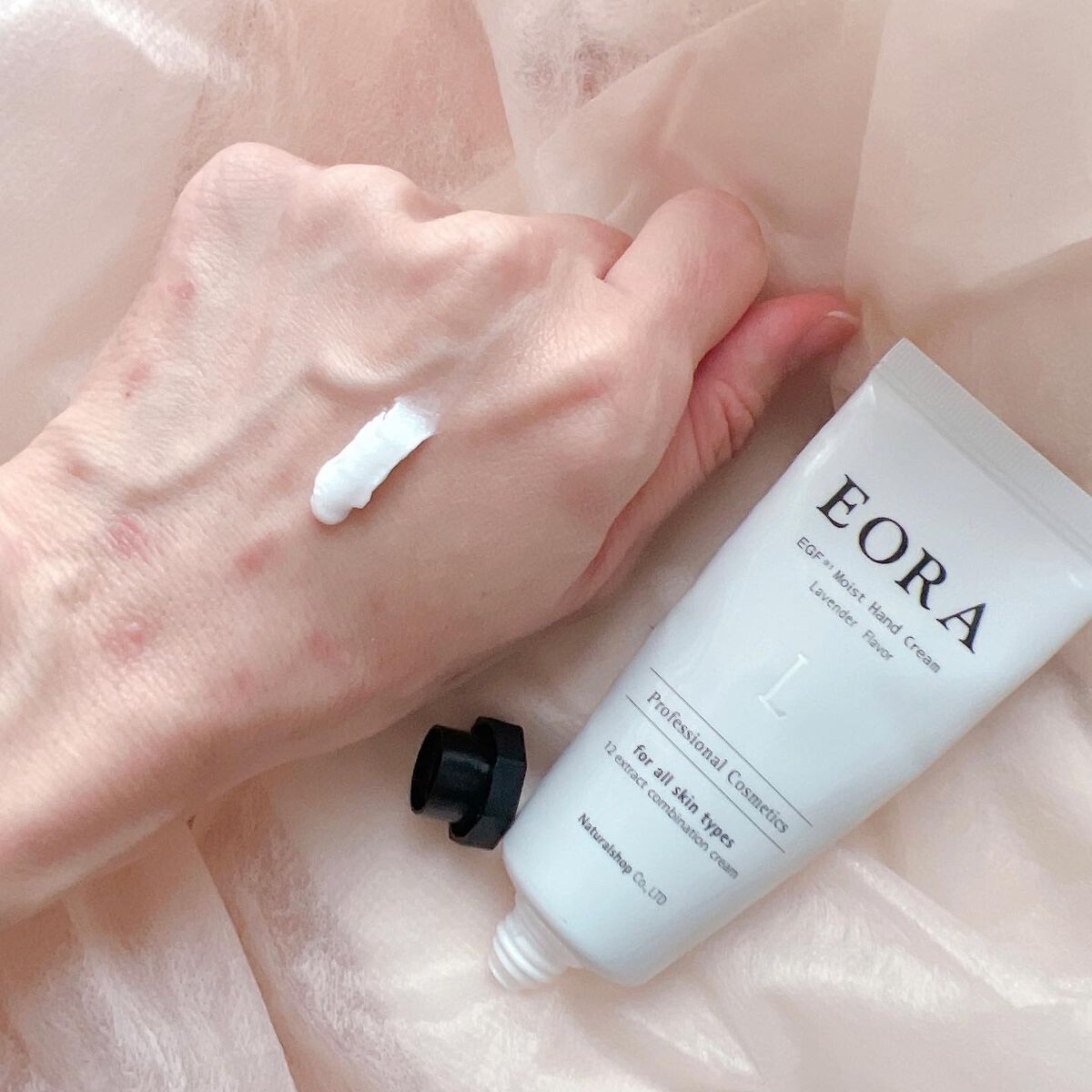 モイスト ハンドクリーム/EORA/ハンドクリームを使ったクチコミ(2枚目)