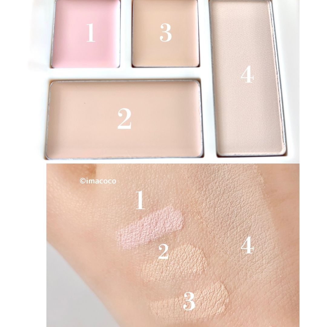 ダブルラスティング コンシーラーパレット/ETUDE/パレットコンシーラーを使ったクチコミ（3枚目）