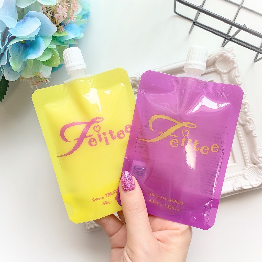 シャンプー/トリートメント シャンプーお試し用/Feiitee/市販シャンプーを使ったクチコミ（1枚目）