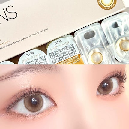 ShineTouch 1day/OLENS/ワンデー(1DAY)カラコンを使ったクチコミ(3枚目)