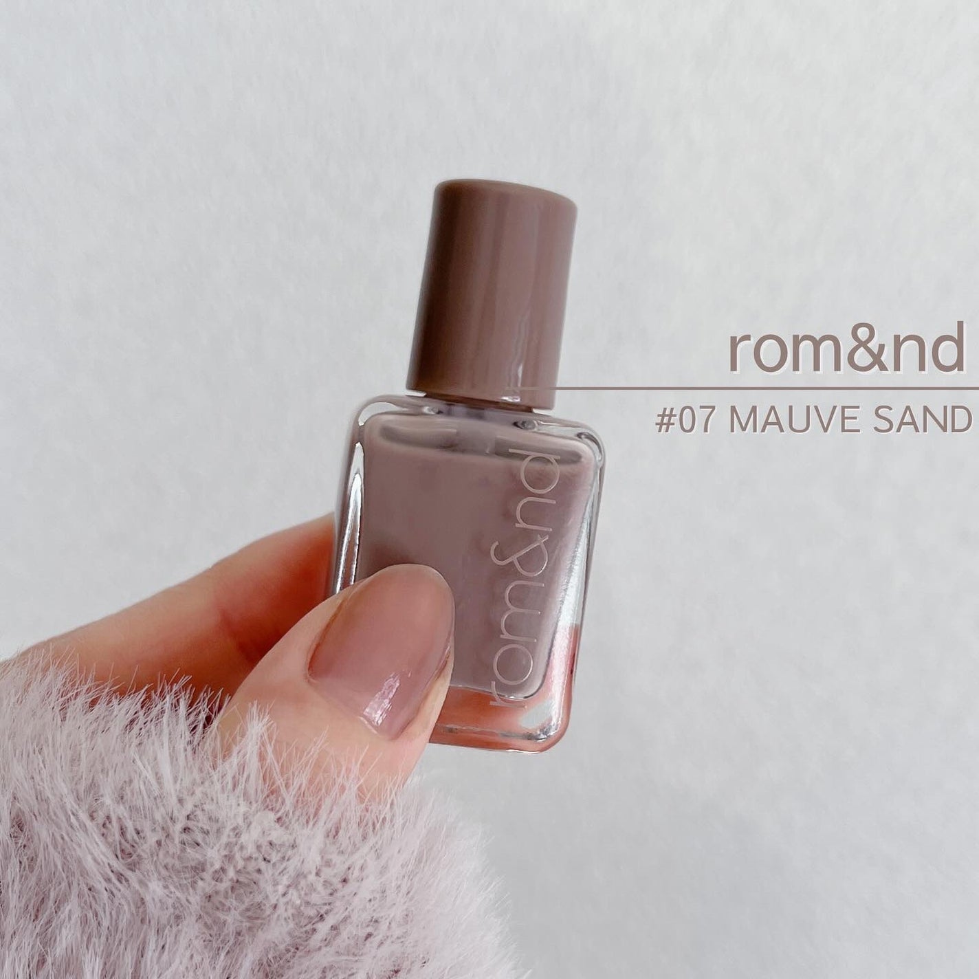 ムードペブルネイル/rom&nd/マニキュアを使ったクチコミ(5枚目)