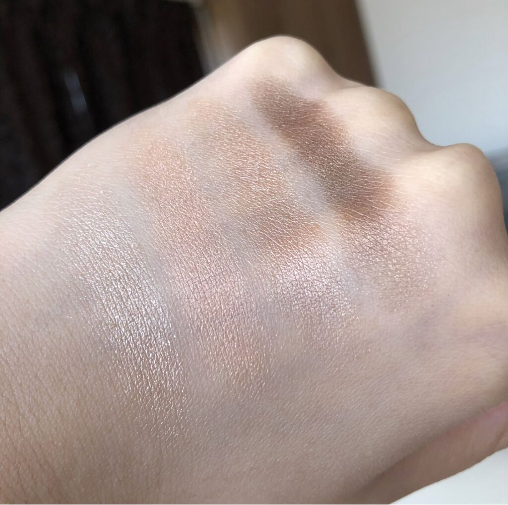 ソレイユ アイ カラー クォード 03 ソレイユ デ ィ ヴェール/TOM FORD BEAUTY/アイシャドウパレットを使ったクチコミ（3枚目）