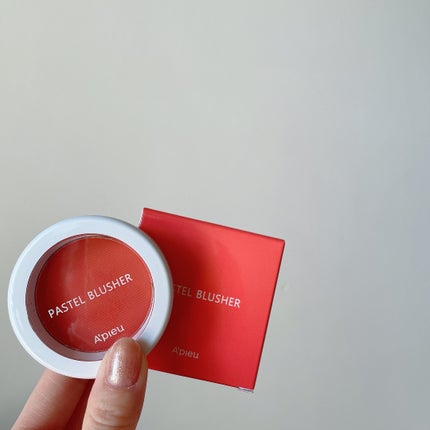 アピュー パステルブラッシャー/A’pieu/パウダーチークを使ったクチコミ(1枚目)