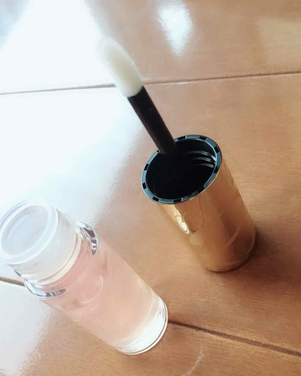 リップケアオイル/excel/リップグロスを使ったクチコミ(2枚目)