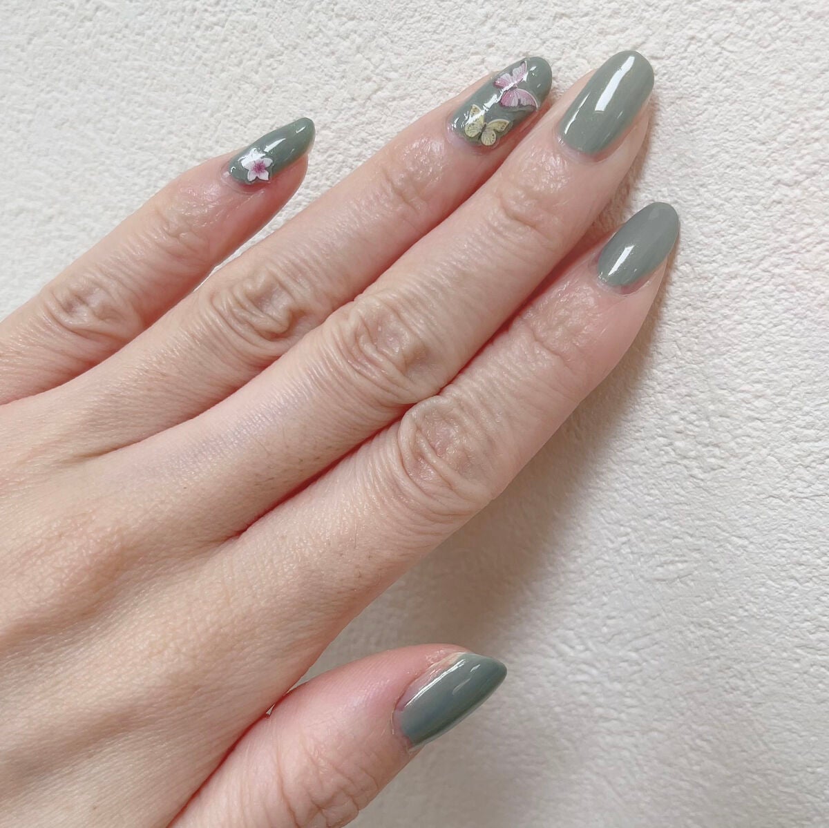 ネイルシール/セリア/ネイルシールを使ったクチコミ(6枚目)