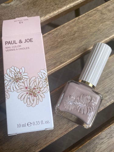 PAUL & JOE BEAUTE ネイルカラーのクチコミ「⭐️ฅ•ω•ฅ⭐️
PAUL & JOE BEAUTE
ネイルカラー13すずめの羽 🪶🪶🪶🪶
.....」（2枚目）