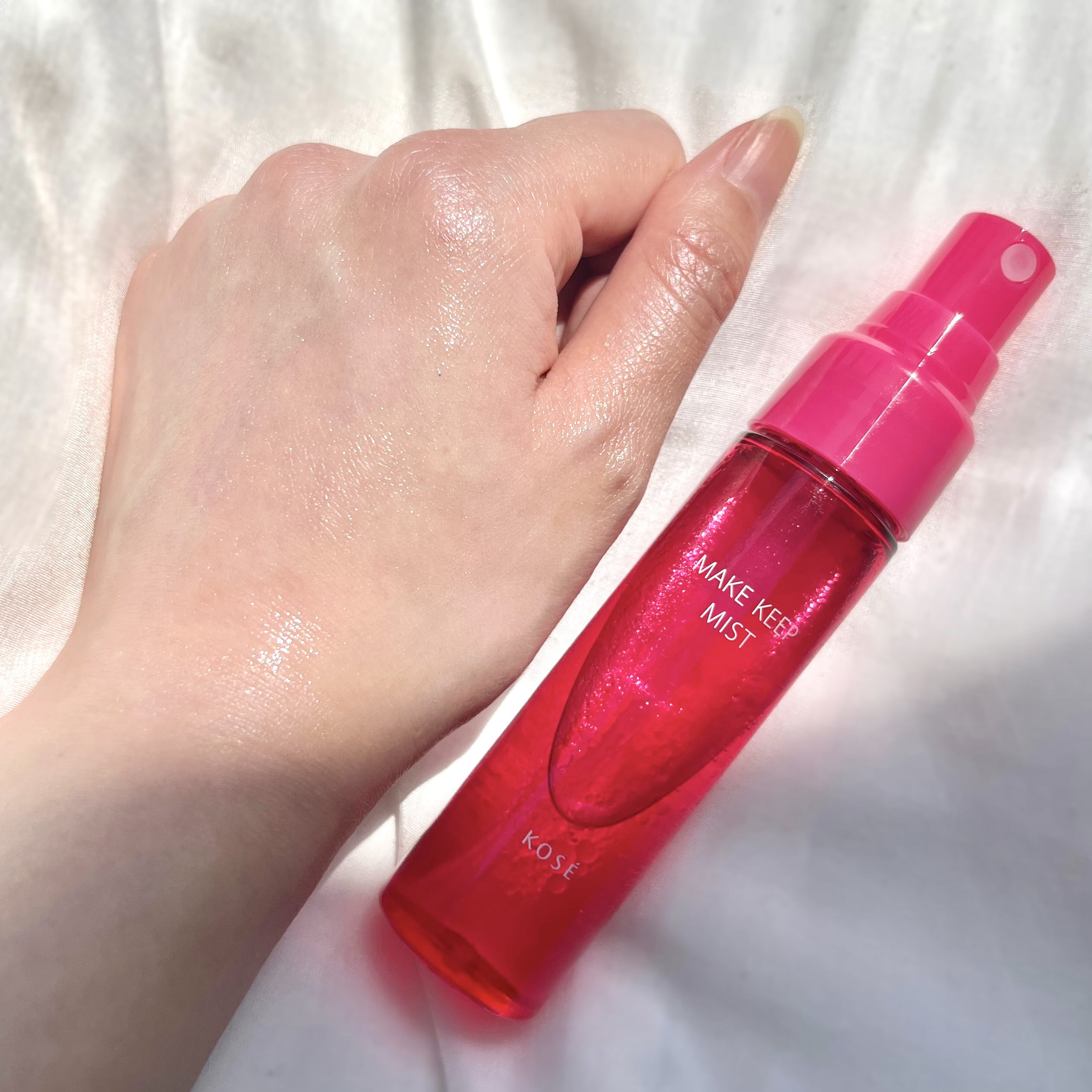 メイク キープ ミスト EX/コーセーコスメニエンス/フィックスミストを使ったクチコミ（2枚目）