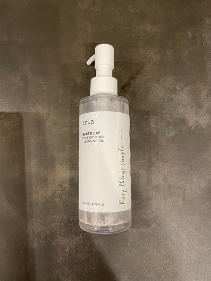 ドクダミ ポアコントロールクレンジングオイル/Anua/オイルクレンジングを使ったクチコミ(1枚目)