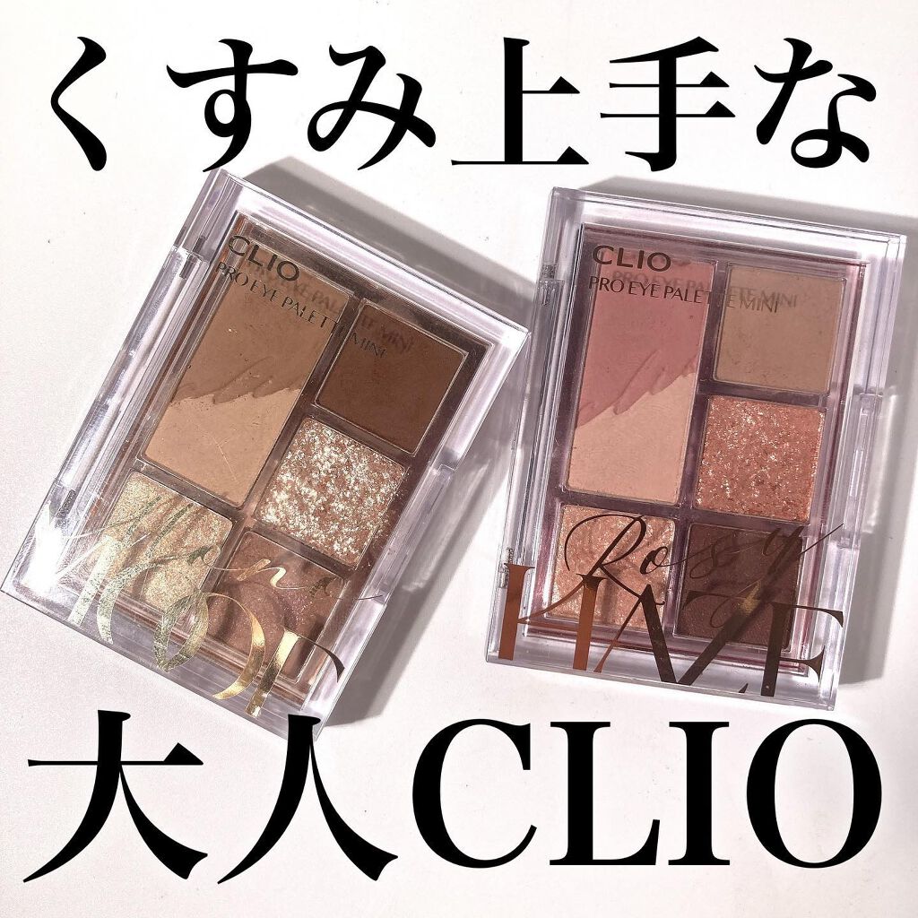 プロ アイパレット ミニ/CLIO/アイシャドウパレットを使ったクチコミ（1枚目）