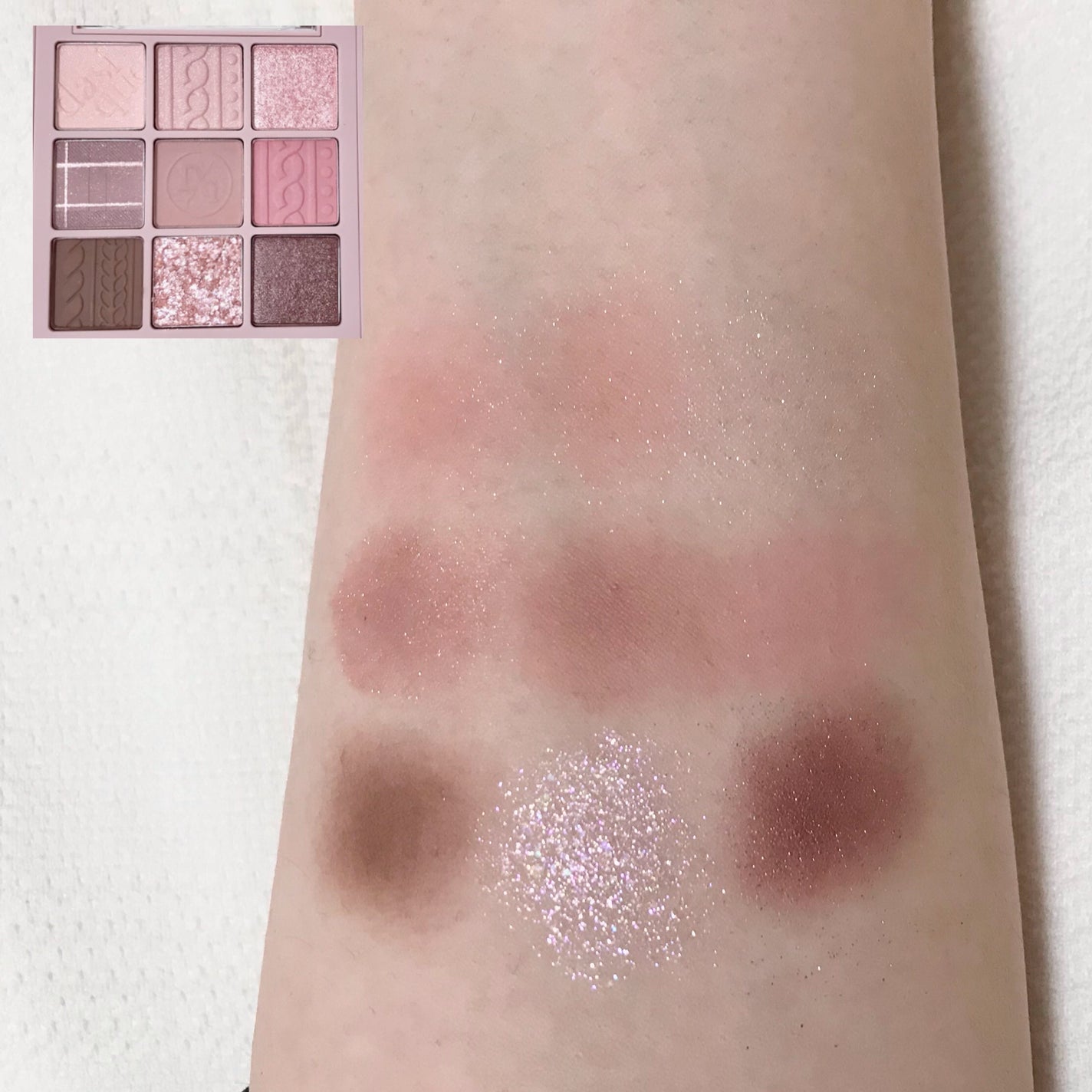 シャドウパレット/dasique/アイシャドウパレットを使ったクチコミ(4枚目)