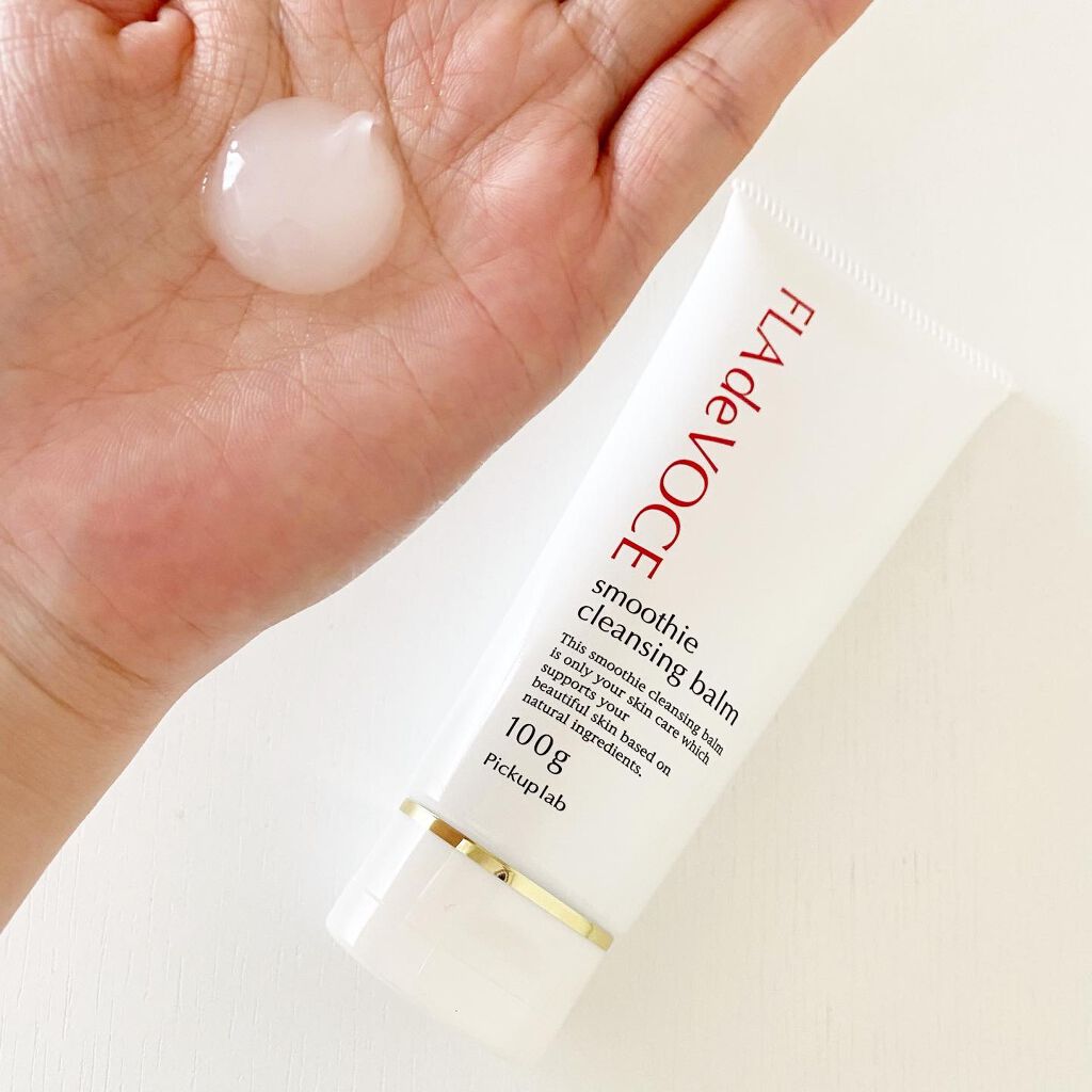 FLA de VOCE スムージー クレンジングバーム のクチコミ「『フラデヴォーチェ　スムージークレンジングバーム』
.
とろっとしたテクスチャーのバーム。
な.....」（3枚目）