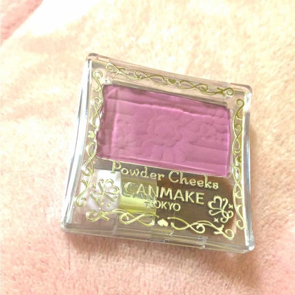 【旧品】パウダーチークス/キャンメイク/パウダーチークを使ったクチコミ(1枚目)