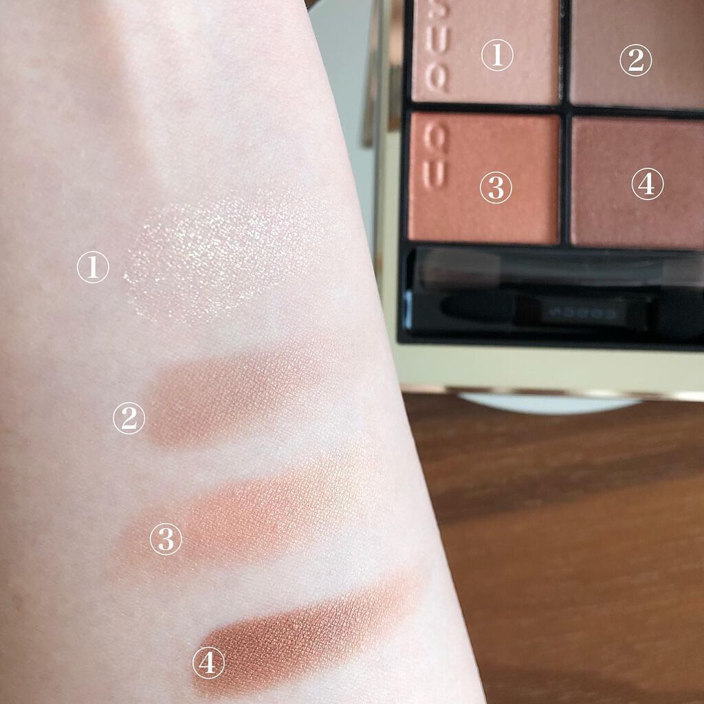 シグニチャー カラー アイズ/SUQQU/アイシャドウパレットを使ったクチコミ(2枚目)