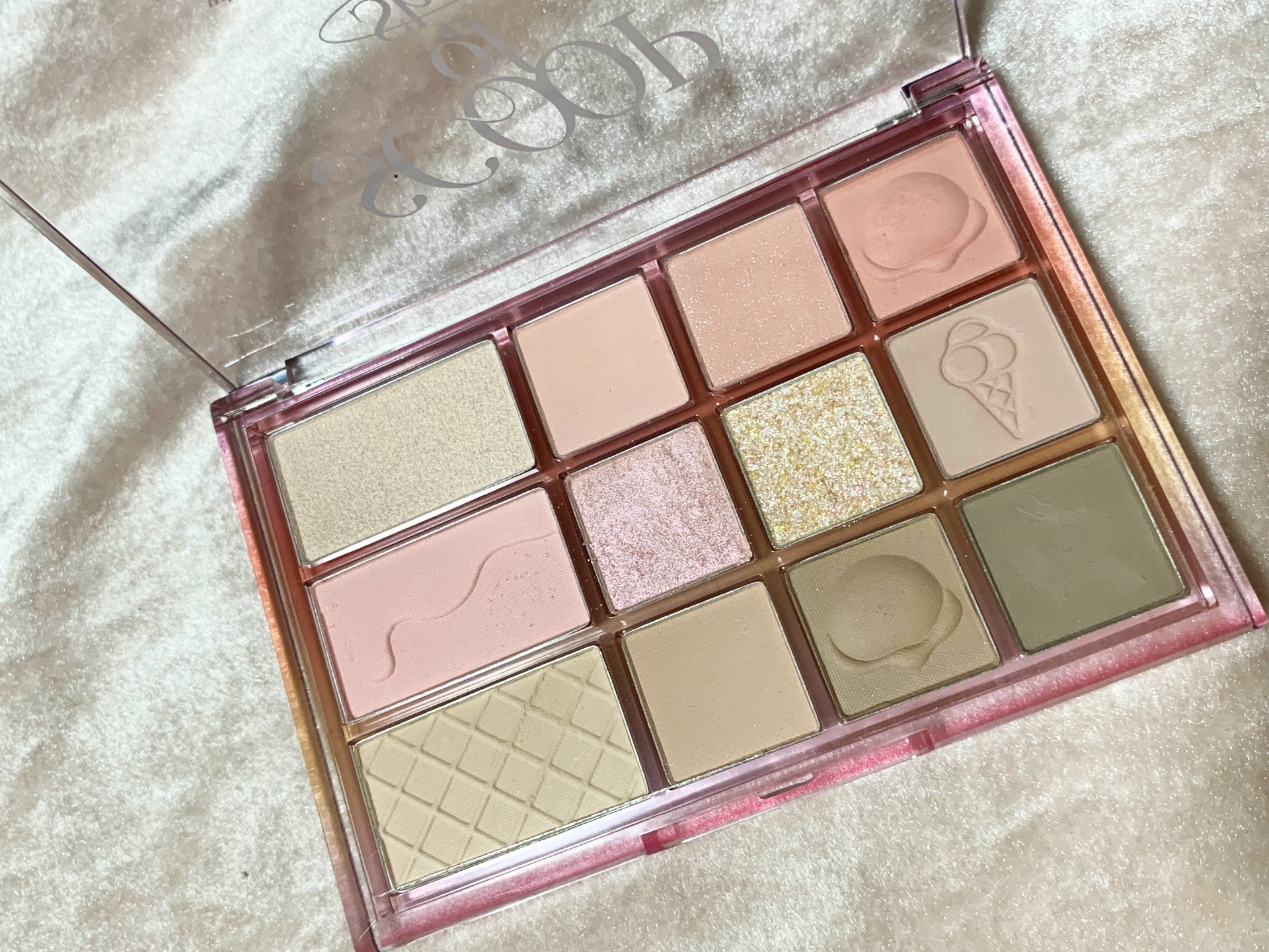 シェード アンド シャドウ パレット 03 SCOOP OF SHADE/CLIO/アイシャドウパレットを使ったクチコミ（3枚目）