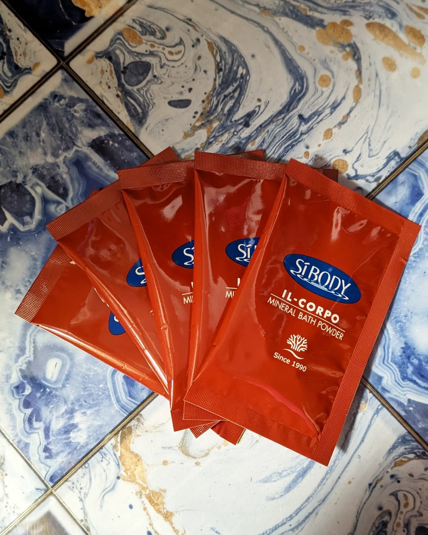 ミネラルバスパウダーオリジナル/イルコルポ/無機塩系入浴剤を使ったクチコミ（2枚目）