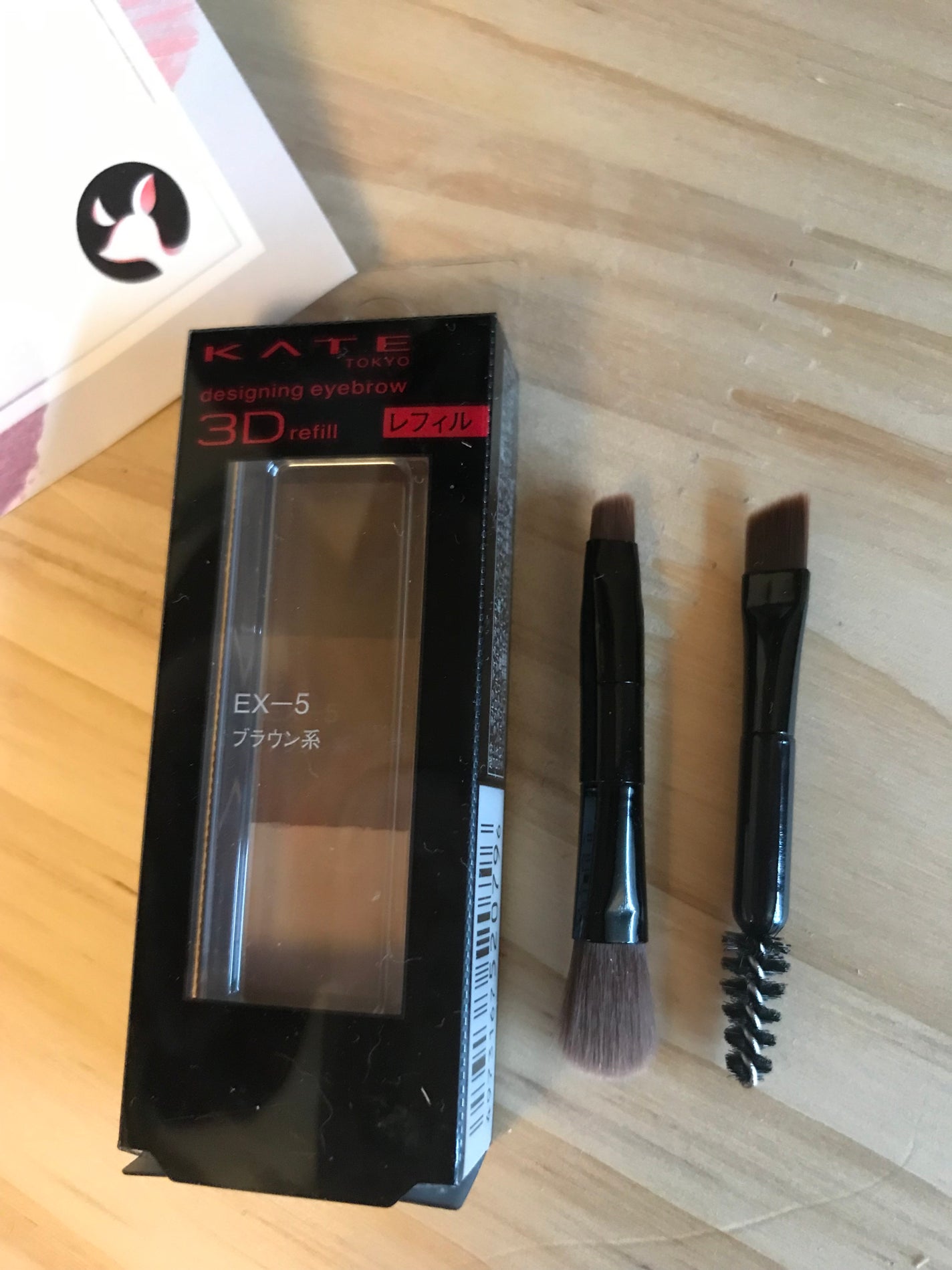 ケイト デザイニングアイブロウ3D/KATE/パウダーアイブロウを使ったクチコミ(3枚目)
