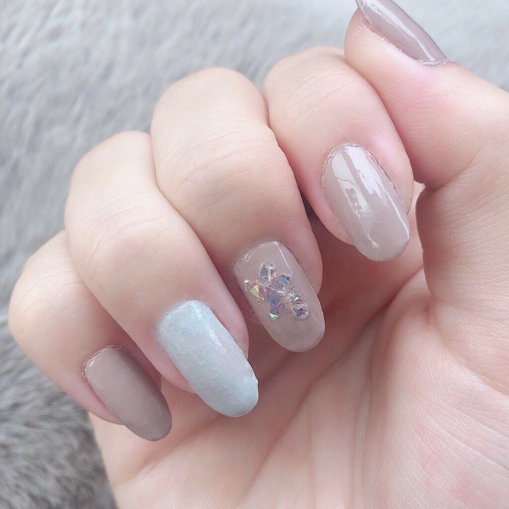 gene TOKYO ネイル クラウドダズル/DAISO/マニキュアを使ったクチコミ（1枚目）