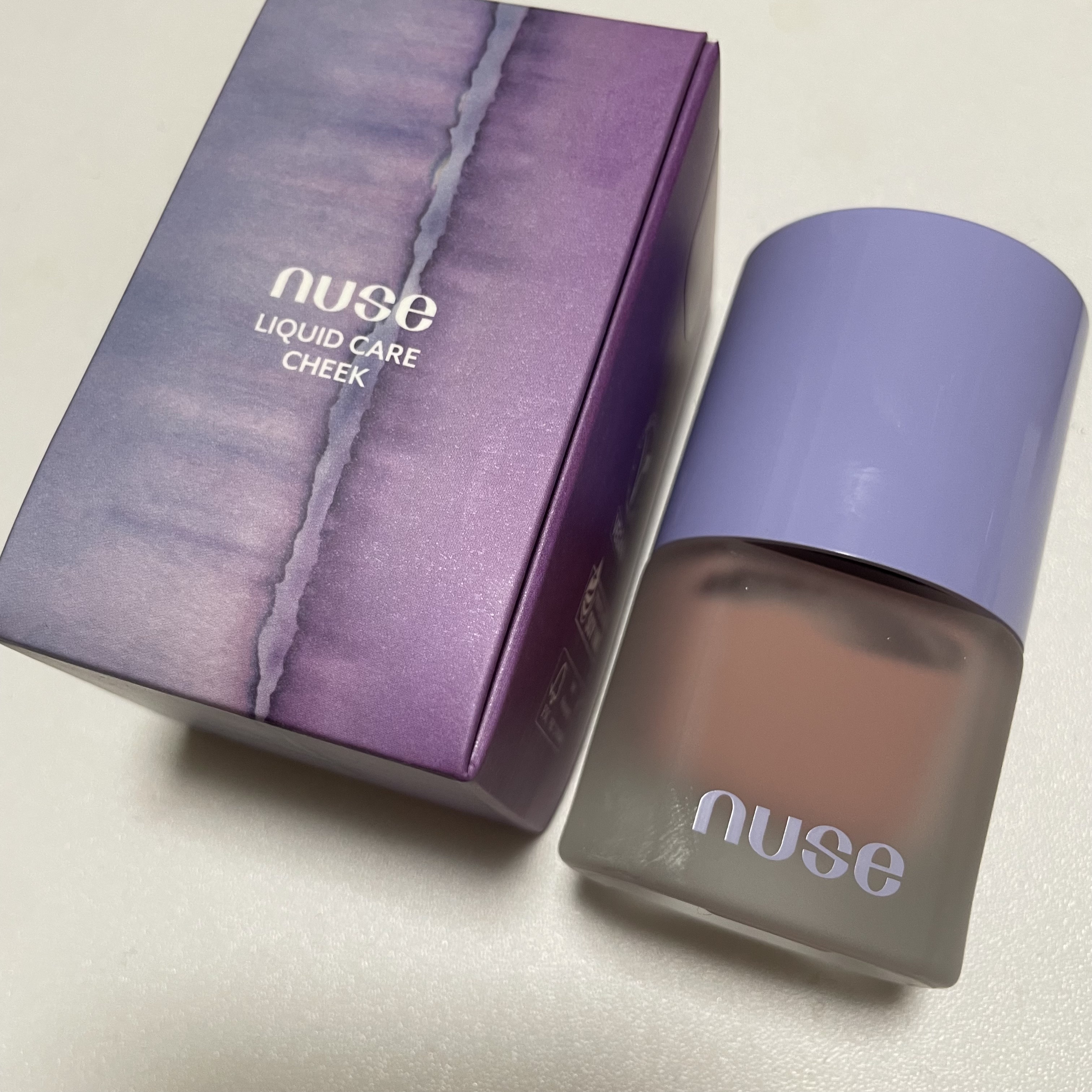 リキッドケアチーク 04 ポピーブリーズ(POPPY BREEZE)/nuse/リキッドチークを使ったクチコミ（1枚目）