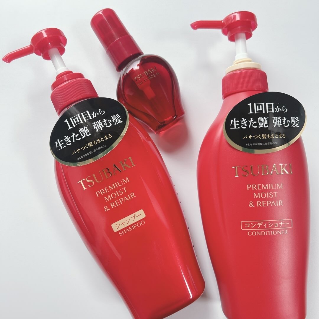 TSUBAKI プレミアム モイスト＆リペア シャンプー/コンディショナー/TSUBAKI/市販シャンプーを使ったクチコミ（1枚目）