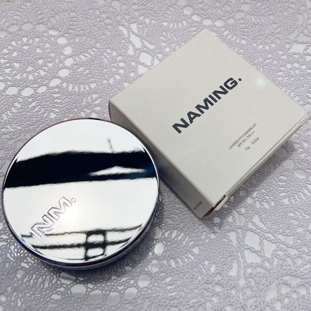 ネーミング レイヤード フィットクッション/NAMING./クッションファンデーションを使ったクチコミ(6枚目)