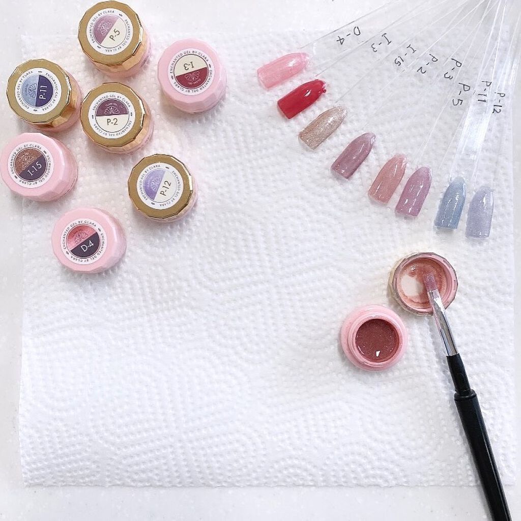 ジェルネイル(ライト対応)/セリア/ジェルネイルを使ったクチコミ(2枚目)