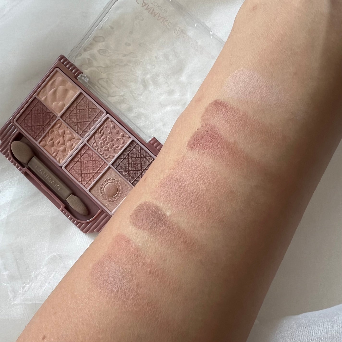 プティパレットアイズ(マットタイプ)/キャンメイク/パウダーアイシャドウを使ったクチコミ(7枚目)