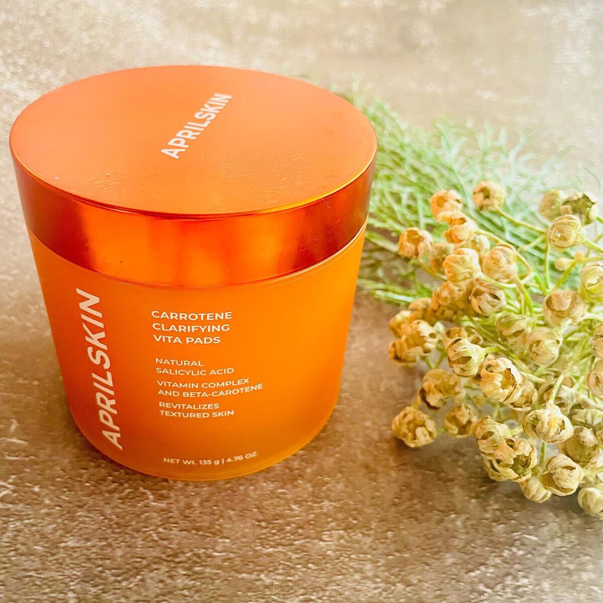 リアルカロテンブレミッシュクリアビタパッド/APRILSKIN/トナーパッドを使ったクチコミ（1枚目）