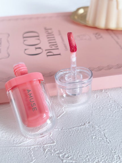 ジェルフィットティント/AMUSE/リップティントを使ったクチコミ(3枚目)