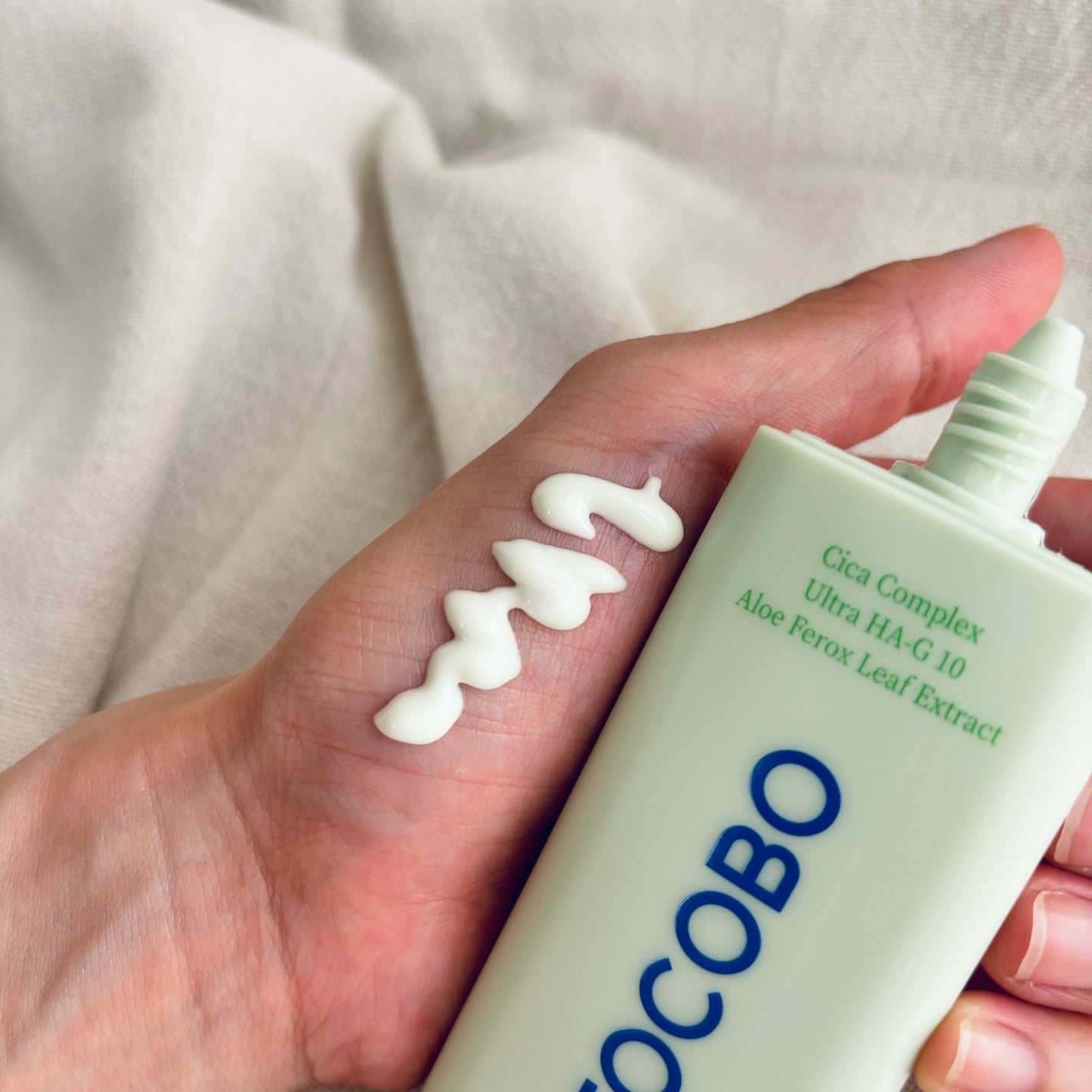 シカカーミングサンセラム/TOCOBO/日焼け止めクリームを使ったクチコミ(3枚目)