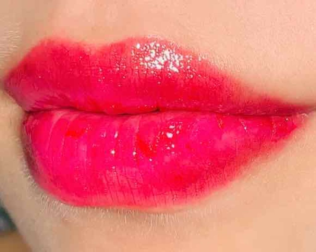 プランプティントUV/Borica/リップグロスを使ったクチコミ(2枚目)