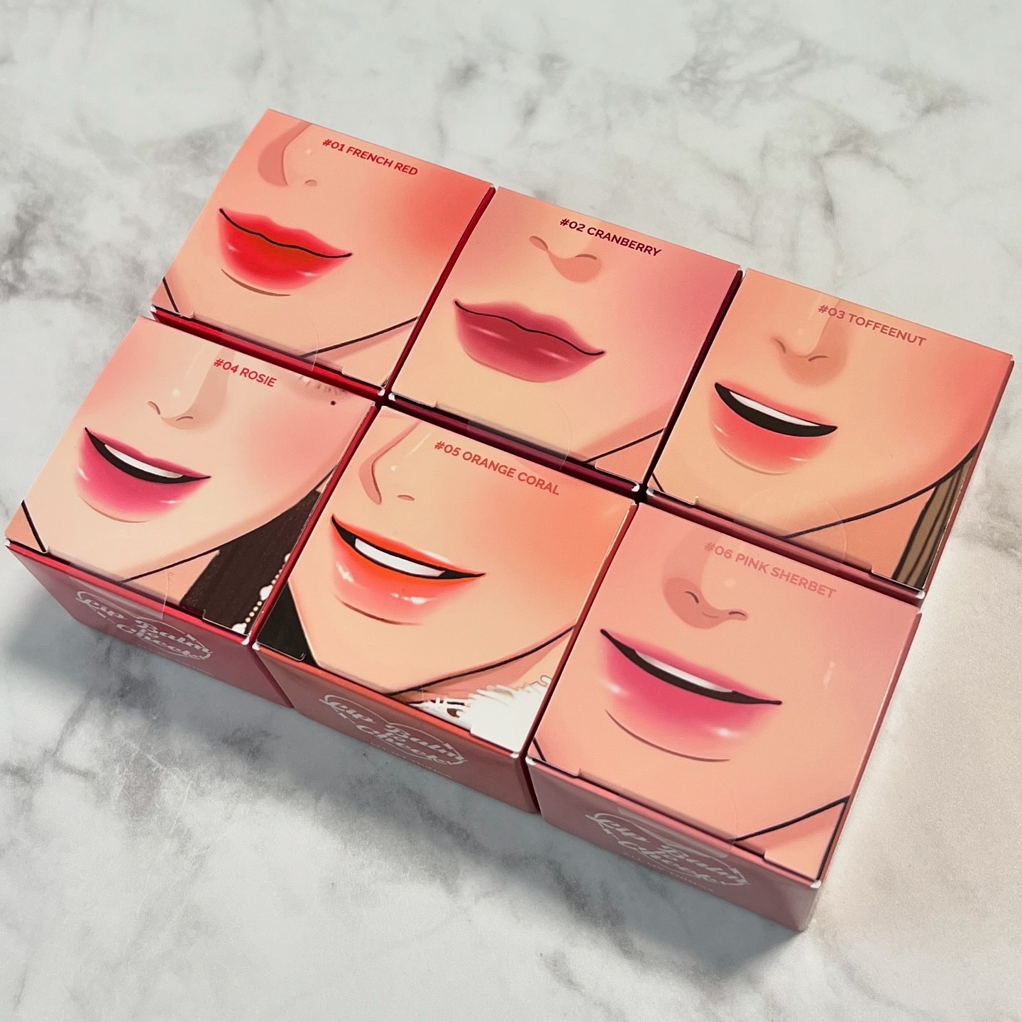 オールマイシングス トゥルービューティー リップバームトゥチーク 02 クランベリー(Cranberry)/all my things/リップバームを使ったクチコミ（2枚目）