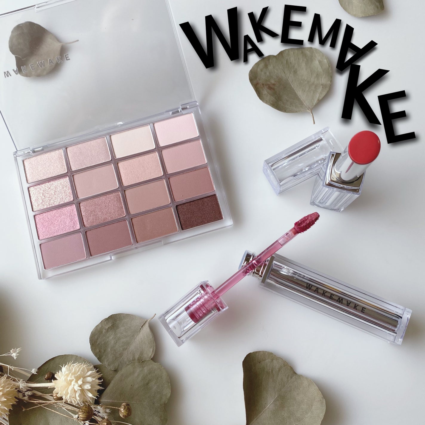 ソフトブラーリングアイパレット/wakemake/アイシャドウパレットを使ったクチコミ(1枚目)