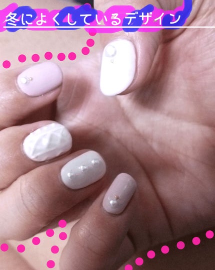 ♥まいみゃ♥ on LIPS 「冬になるとネイルサロンに行きたくなる…ということで、今年はどん..」(1枚目)