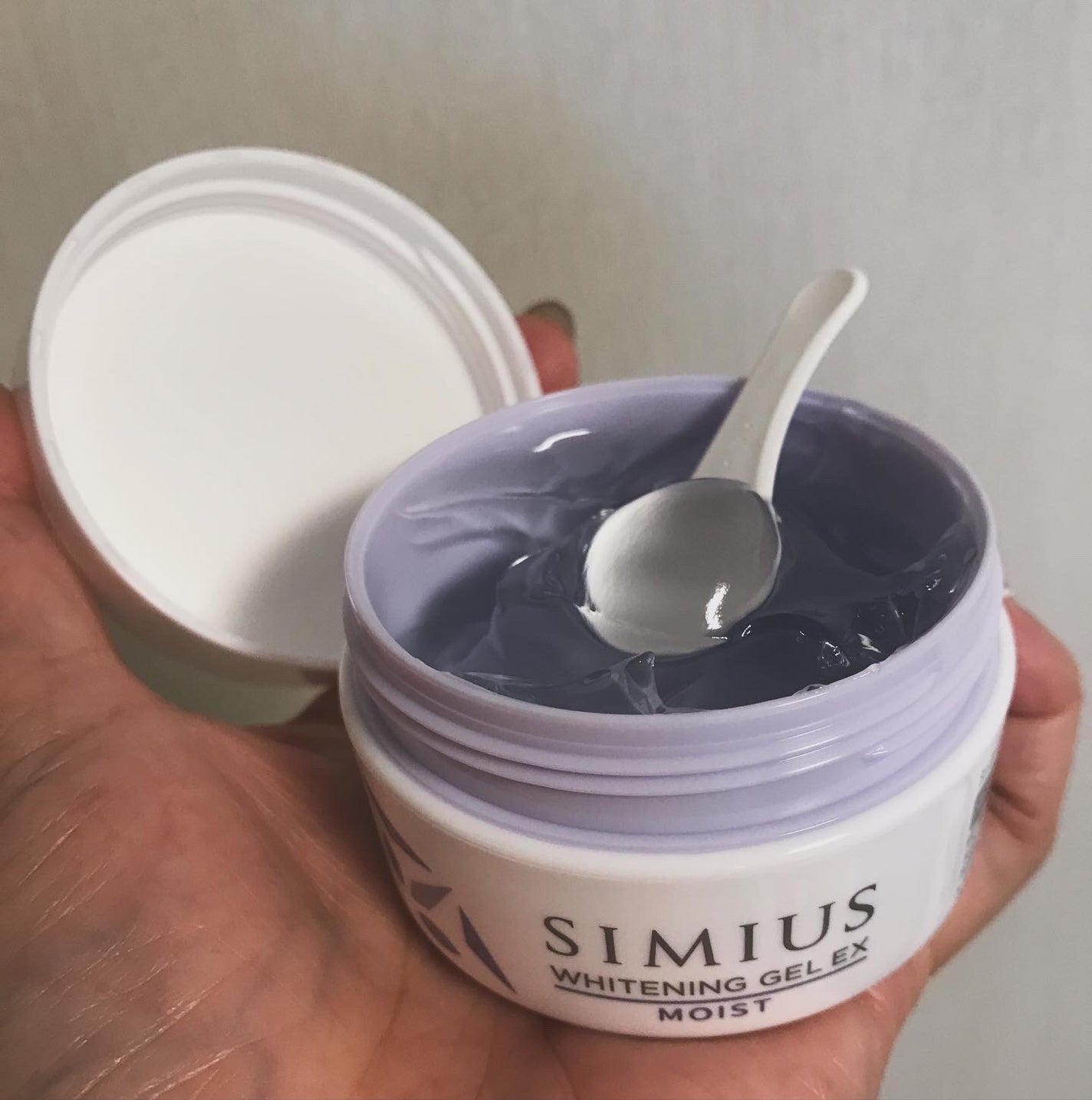 薬用ホワイトニングジェルEX モイスト(しっとり)/シミウス/オールインワン化粧品を使ったクチコミ(1枚目)