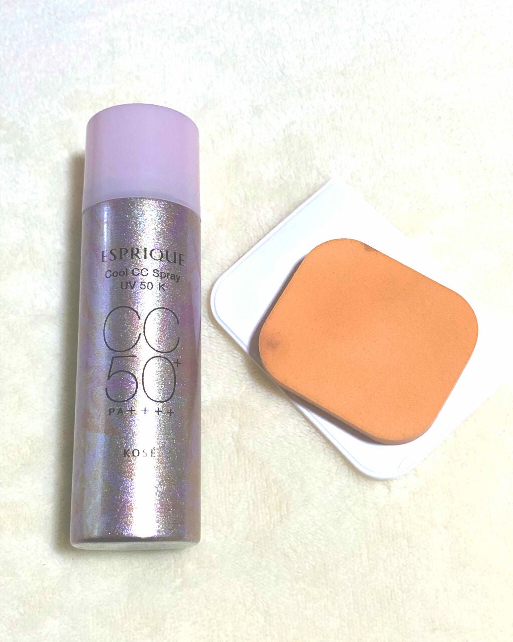 ひんやりタッチ CCスプレー UV 50 K/ESPRIQUE/CCクリームを使ったクチコミ(1枚目)